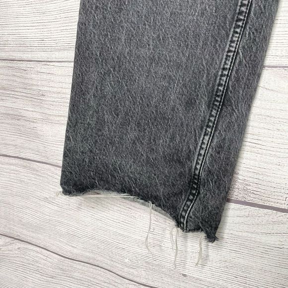 ZARA 100% Cotton Straight Black Jeans Women’s Size 2 Long - Picture 3 of 7